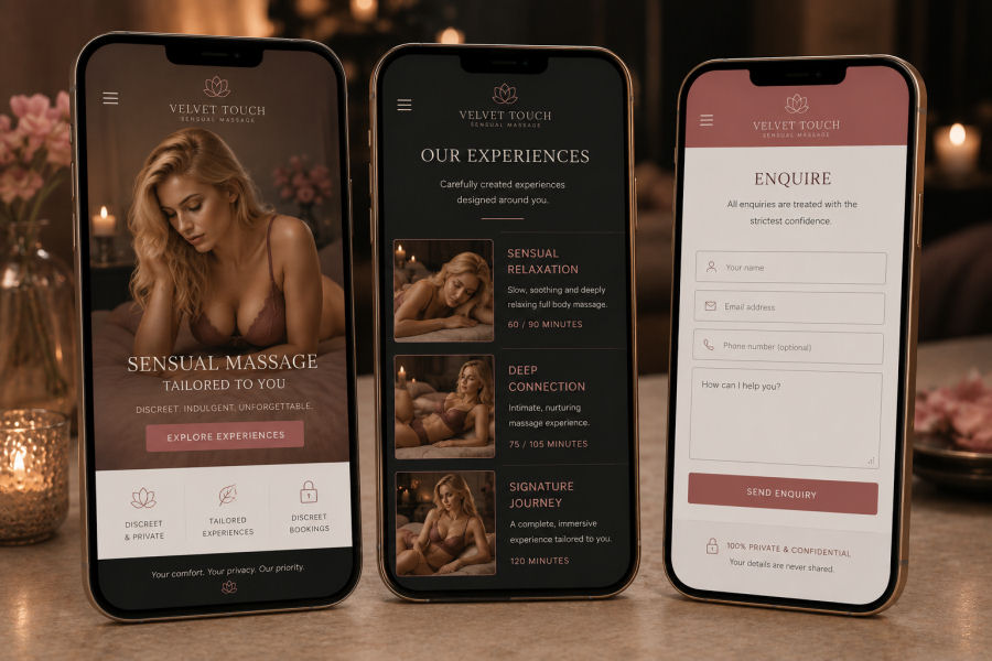Professional adult website design and SEO services UK