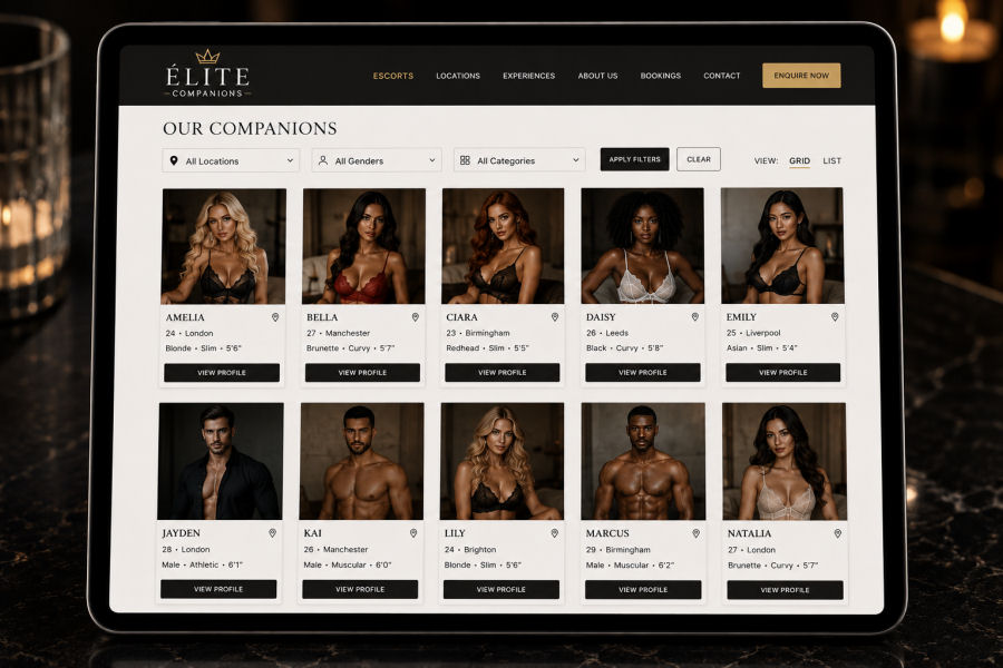 Professional adult website design and SEO services UK