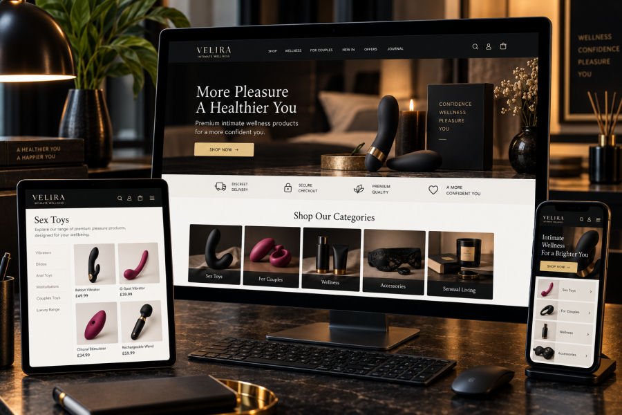 Professional adult website design and SEO services UK